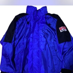 Blue and Black Marlboro jacket new with tags